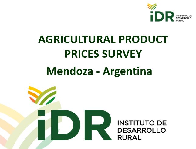 Relevamiento de Precios de Productos Agrícolas en Mendoza, Argentina