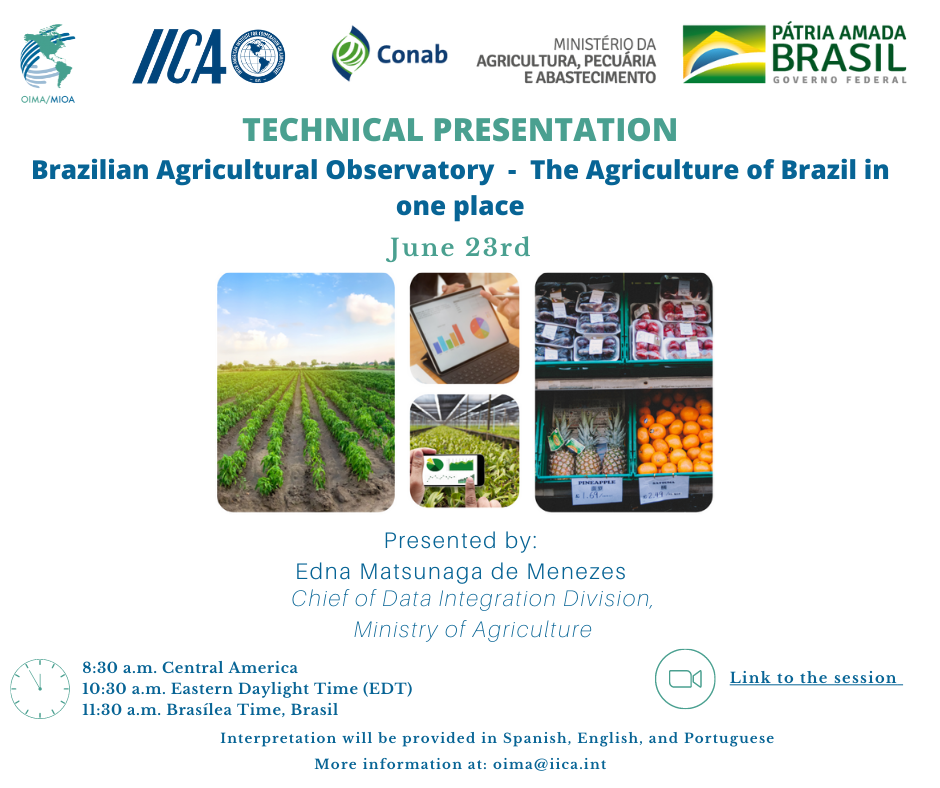 Observatorio Brasileño Agropecuario - La Agricultura de Brasil en un sólo lugar